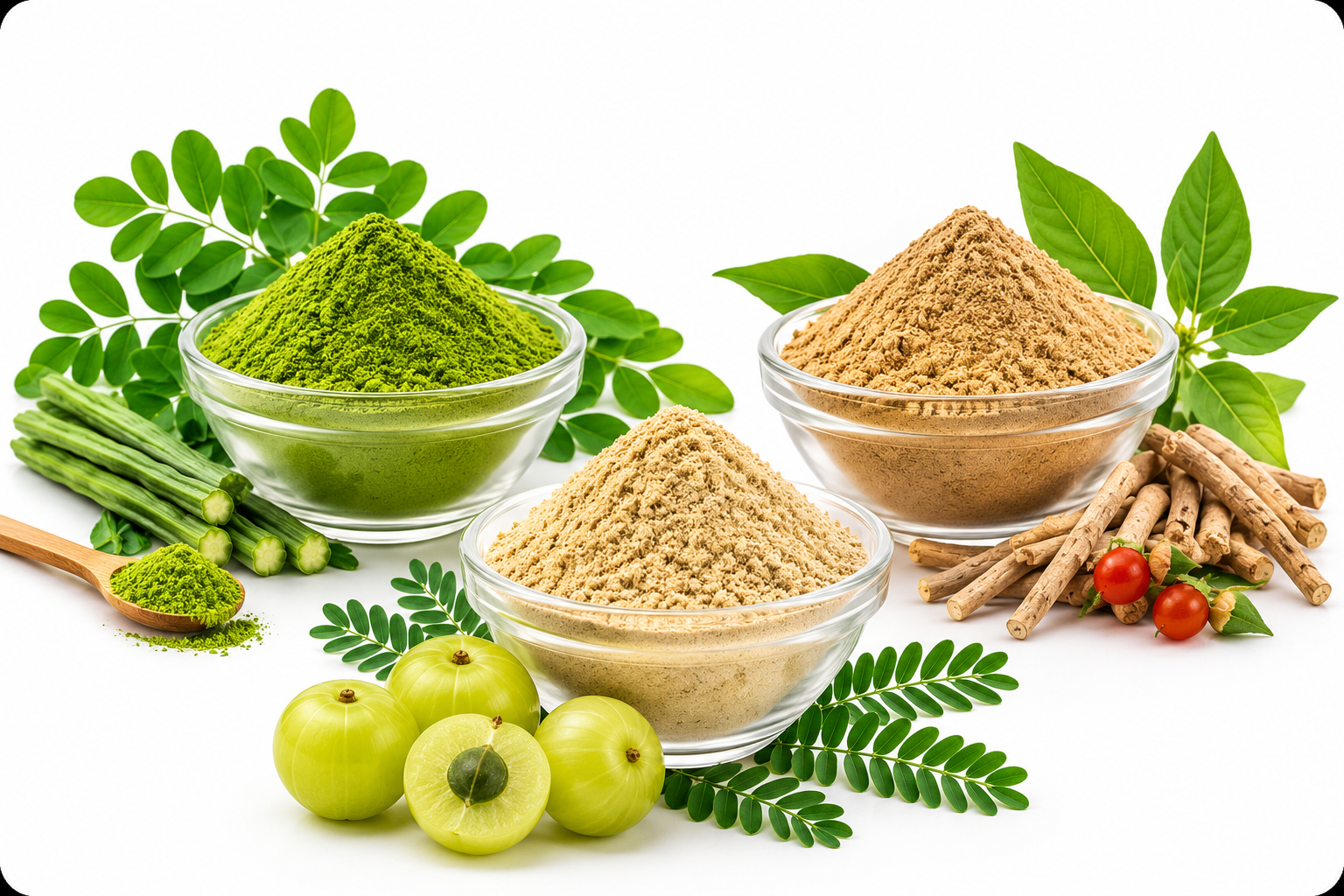 Export Quality Herbal Powders Manufacturer from India